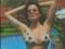 Figured Astafieva showed appetizing forms in a bikini on vacation in Bali