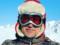 Skilful skier Oleg Skrypka showed how he conquers alpine tracks