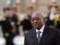 The President of South Africa was given two days to retire