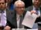  Churkin was very nervous . The diplomat spoke about Yanukovych's letter, shown at the UN