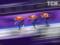 The Dutch skaters were sent to a hospital fan after the medal was dropped on him