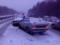 Mass traffic accident paralyzed traffic on the Novomoskovsk tract
