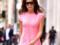 Completely in summer: Victoria Beckham appeared in public in a light dress without a bra