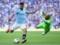 Aguero scored the 200th ball for Manchester City