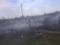 Rescuers liquidated a fire in the dump near Zhytomyr
