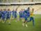 Gifts and work with the ball: the Ukrainian team held an open training in Kiev