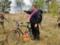 Near Kharkov caught the American, who on a bicycle broke through to his beloved in Russia