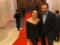 Elegant Podkopayeva with bare shoulders drove the groom from the United States to the Klitschko event