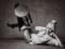 Feminine Lady Gaga in one shirt starred in a stylish photo shoot for the famous gloss