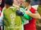 Сборная Англии поздравила с Днем влюбленных поцелуем футболистов