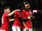 Manchester United reached the Europa League 1/8 finals thanks to an easy victory over Brugge