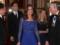 Кейт Миддлтон в блестящем сапфировом платье провела мероприятие в резиденции Елизаветы II