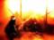 Под Харьковом почти 4 часа тушили пожар на деревообрабатывающем предприятии