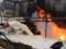 В Николаевской области почти 70 пожарных тушили горящую нефтебазу