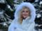  Снежинка  Ирина Федишин восхитила образом среди зимних пейзажей