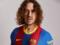 Puyol unveils new Barcelona kit for the match with Real