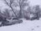 Из-за сильных снегопадов в пяти областях Украины ограничено движение