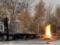 A gas tank exploded at a WOG gas station: two trucks burned out