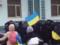 Жители Купянска, который  сдал  россиянам мэр, вышли прогонять оккупантов