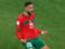 En-Nesir trichi hitting the ball against France — the smallest number at the championship of the world since 1966
