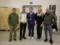 Polyakova was touched by a warm meeting with the wounded defenders, for whom she raised money for prosthetics
