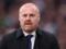 Dyche: Everton have three problems: nerves, pressure, injuries