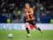 Sikan scoring his debut goal in European competition