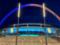 The arch over Wembley is no longer visible through political feeds