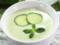 Легкий и освежающий: холодный огуречный суп с мятой
