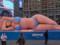 Kim Kardashian put her 20-meter figure on Times Square