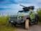 На вооружение ВСУ поставили два бронеавтомобиля класса MRAP